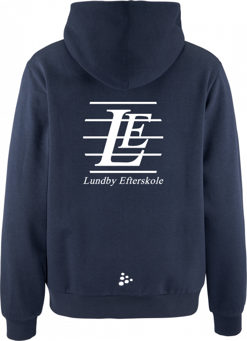 Craft - Lundby Efterskole Hoodie W. Zip Women - Bleu marine