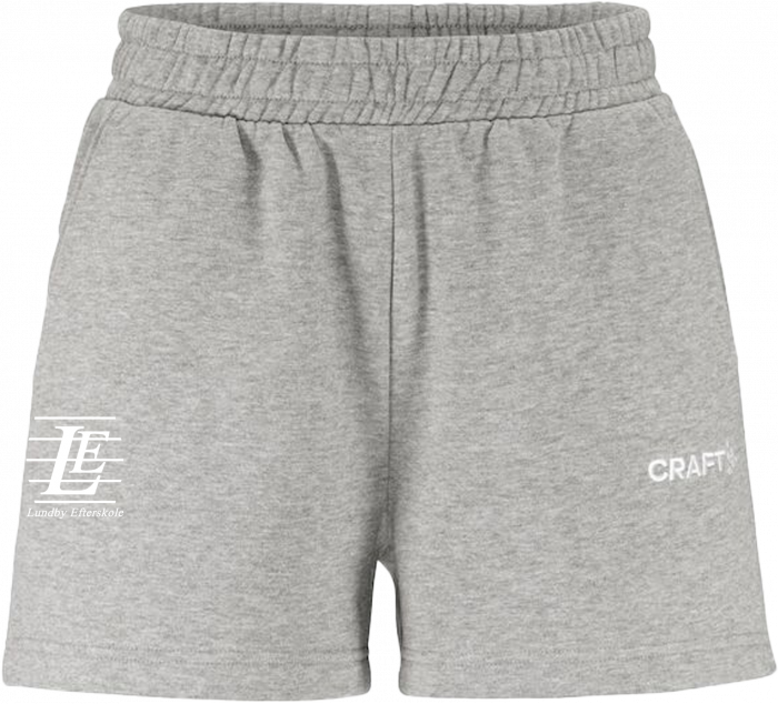 Craft - Lundby Efterskole Shorts Women - Grå Melange DK