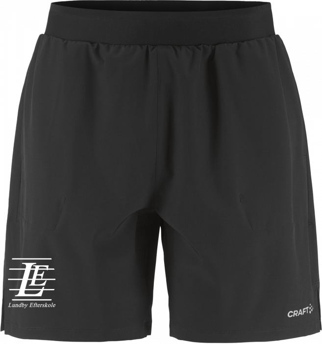 Craft - Lundby Efterskole 2-In-1 Shorts Men - Preto